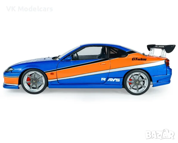 Han's Nissan Silvia (S15) Spec-S (Mona Lisa) - Tokyo Drift 1:18 SOLIDO, снимка 3 - Колекции - 55579420