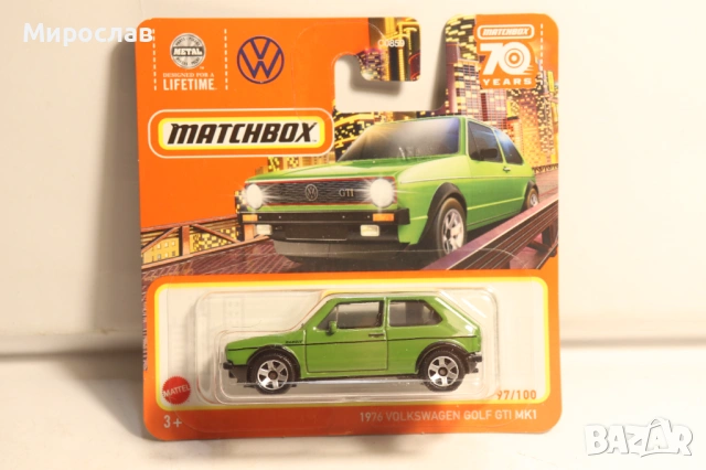 MATCHBOX VW GOLF GTI ИГРАЧКА КОЛИЧКА МОДЕЛ
