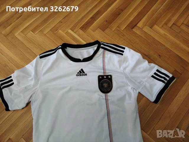 Adidas Германия 2010 оригинална размер М , снимка 3 - Тениски - 55086751