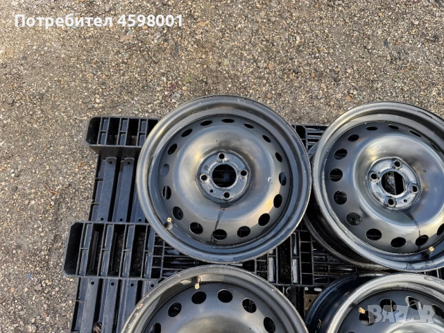 4бр.Оригинални джанти 15цола 4x100 за Renault Modus,Nissan Micra,Dacia, снимка 7 - Гуми и джанти - 54010913