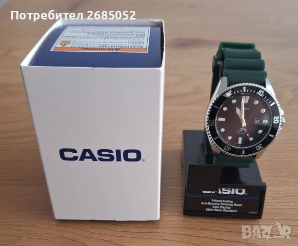Часовник Casio MDV-106-1AVCF Duro Black 44мм. + 5 каишки, снимка 2 - Мъжки - 55045902