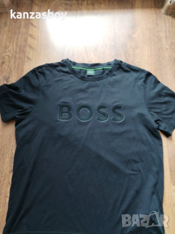 hugo boss green - страхотна мъжка тениска XL , снимка 5 - Тениски - 54662714