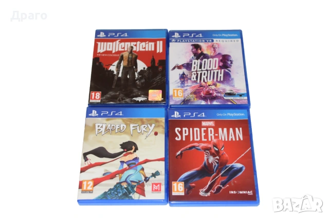 Игри за PlayStation 4 / PS4 (Плейстейшън 4) - Spider-Man, Wolfenstein II