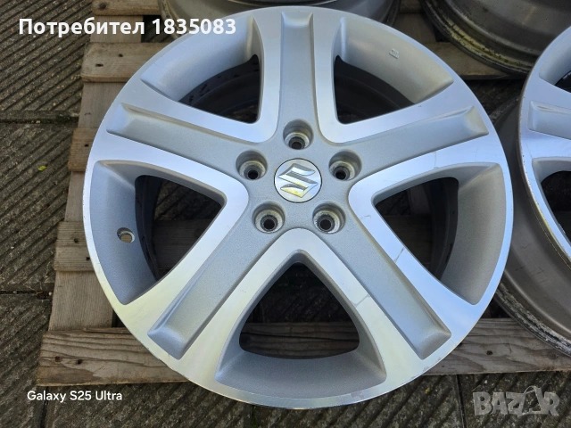 Лети джанти 17ки 5х114.3 Suzuki, снимка 5 - Гуми и джанти - 54413978