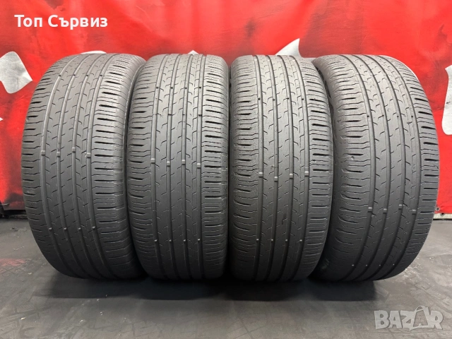 225 55 17, Летни гуми, Continental EcoContact6, 4 броя, снимка 2 - Гуми и джанти - 54801962