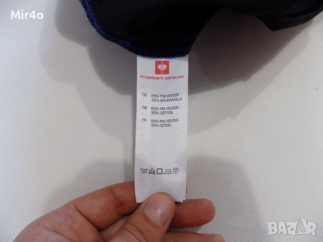 нов работен панталон engelbert strauss work wear долнище екип анцуг мъжки оригинален син размер 48, снимка 9 - Спортни дрехи, екипи - 42462780