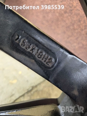 Джанти 18 с гуми, снимка 3 - Гуми и джанти - 54062990