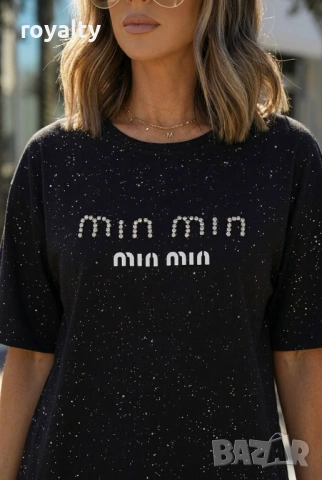 Miu Miu Нов Черен Дамски Комплект Миу Миу , снимка 3 - Спортни екипи - 54560015