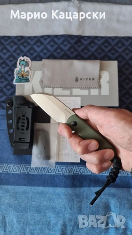 Kizer drop bear fix Azo дизайн., снимка 9 - Ножове - 53979210