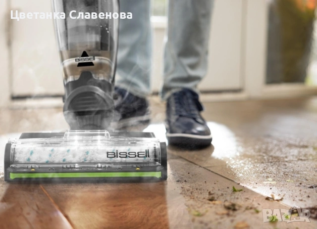 Прахосмукачка Bissell CrossWave HydroSteam Pet Select 3527N, 1100W,сухо и мокро почистване, снимка 3 - Прахосмукачки - 55144526