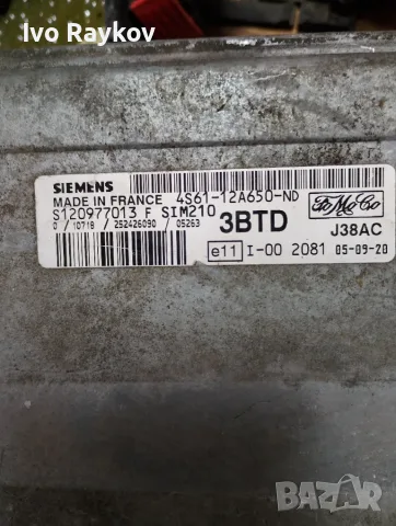 ECU компютър Mazda 2 , Ford Fiesta 1.4, Fusion , S120977013F, 4S6112A650ND, снимка 3 - Части - 55600975