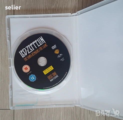 Led Zeppelin ‎– The Song Remains The Same Оригинално DVD Издание 🇬🇧 UK 2007г-Special Edition Състо, снимка 3 - DVD дискове - 55011642