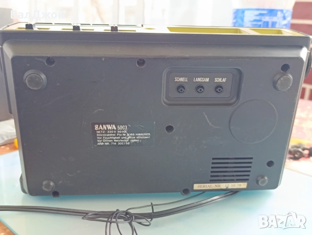 Sanwa 5003, снимка 9 - Радиокасетофони, транзистори - 54390311