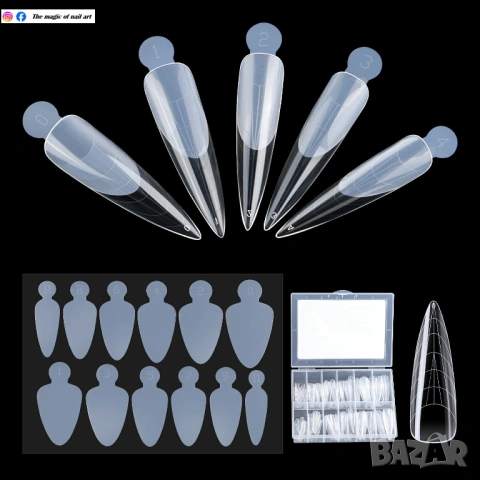 48 броя Силиконови Френч стикери за Горни форми / дуал форми
