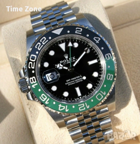 Rolex GMT-Master II 40mm 'Sprite' Steel Ceramic Jubilee Automatic Различни Варианти, снимка 3 - Мъжки - 54060866