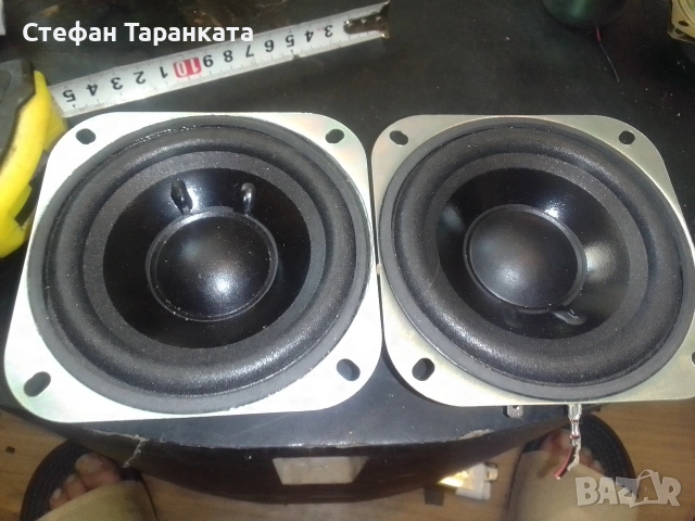 Басови говорители сваляни от субуфери Logitech цената е за двата броя говорители , снимка 2 - Тонколони - 54743236