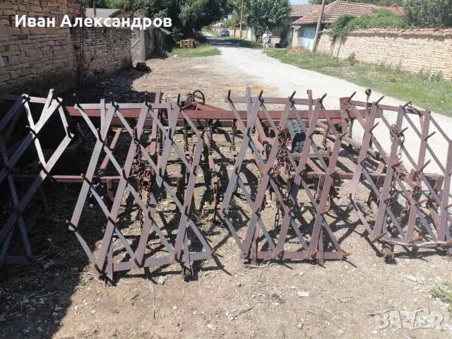 Прикачен култиватор с 4 грапи