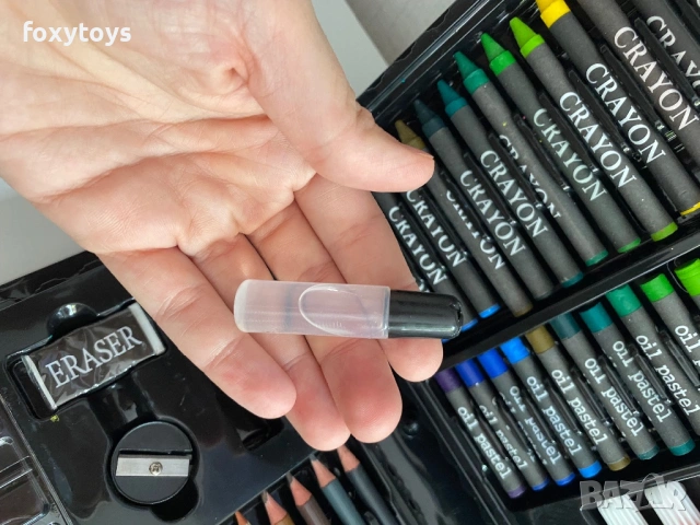 Комплект за рисуване в куфар 168 части, снимка 10 - Рисуване и оцветяване - 54283043