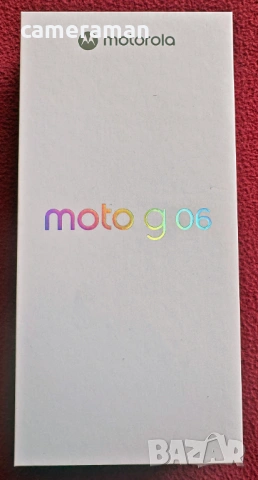 Смартфон Motorola G06 Dual SIM, 64GB, 4GB RAM- Запечатан - ГАРАНЦИЯ А1, снимка 2 - Motorola - 54437876