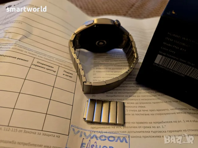 Huawei Watch GT 4 Steel Edition (46mm), снимка 6 - Смарт часовници - 55363403