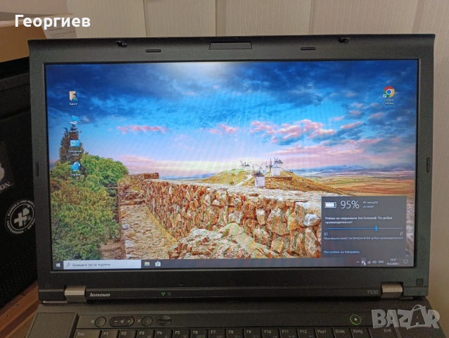Лаптоп Lenovo ThinkPad T530 / 15,6", снимка 3 - Лаптопи за дома - 54242251