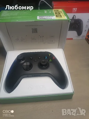 Безжичен геймърски контролер XBOX | Въглеродно черно | Конзоли, компютри, , снимка 6 - Джойстици и геймпадове - 55582819