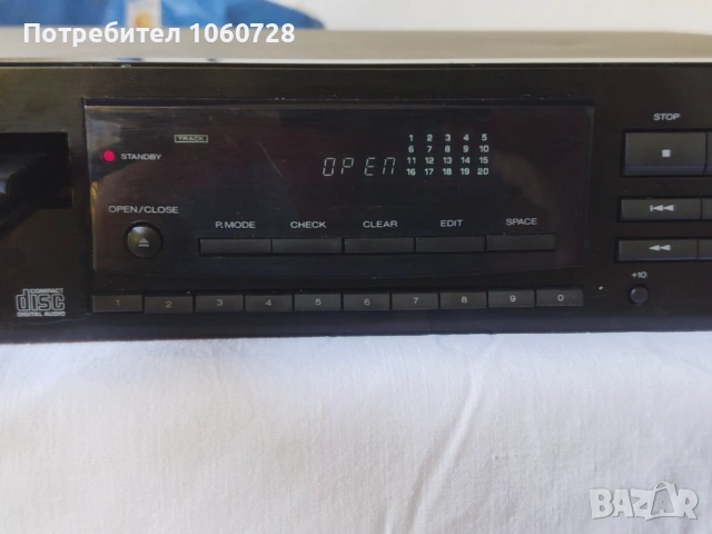 CD плеър Kenwood DP-1080 за части и профилактика, снимка 2 - Ресийвъри, усилватели, смесителни пултове - 54795801