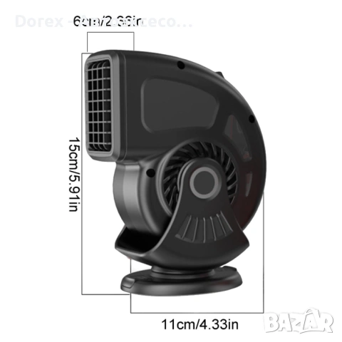 Мини печка за МПС, снимка 7 - Аксесоари и консумативи - 53996797