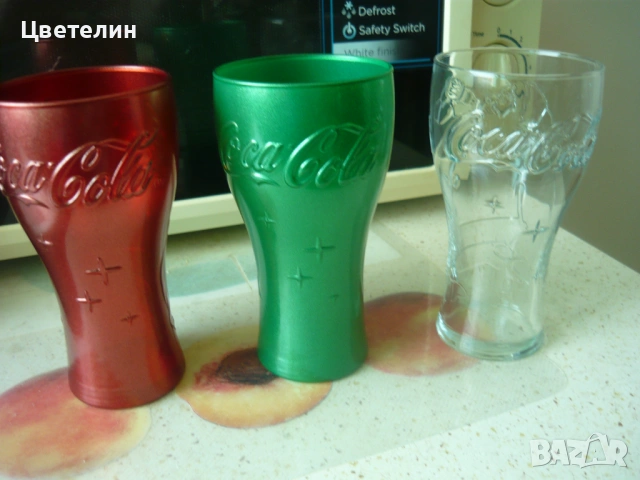 Комплект чаши Кока Кола - за колекция, снимка 5 - Колекции - 54808731