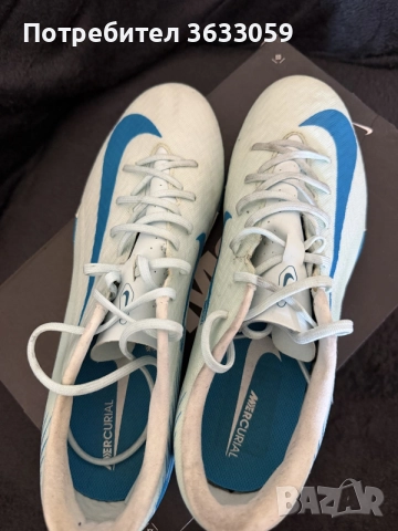 Nike Zoom Mercurial Vapor 16 Pro Tf, Футболни обувки сини, снимка 3 - Спортни обувки - 55275219