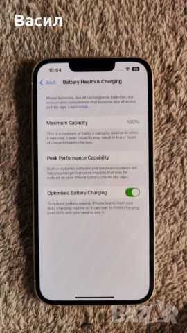 Iphone 13 128 Gb , 100% Battery, снимка 2 - Apple iPhone - 54493022