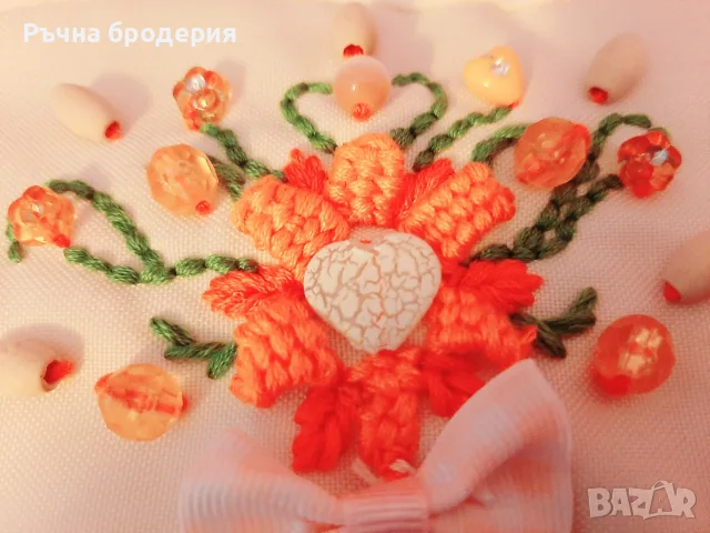 Несисери с 3D бродерия, дантела и мъниста, снимка 8 - Портфейли, портмонета - 55302095