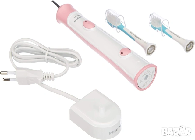 Детска електрическа четка за зъби Philips Sonicare for Kids 3+ Bluetooth HX6351/41 Pink, снимка 4 - Други - 55207266