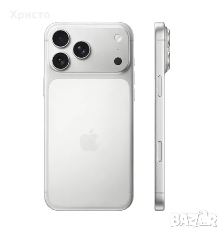 НОВ!!! Apple iPhone 17 Pro Max, 256GB, 5G, Silver + подарък оригинален адаптер на Apple, снимка 2 - Apple iPhone - 55411324