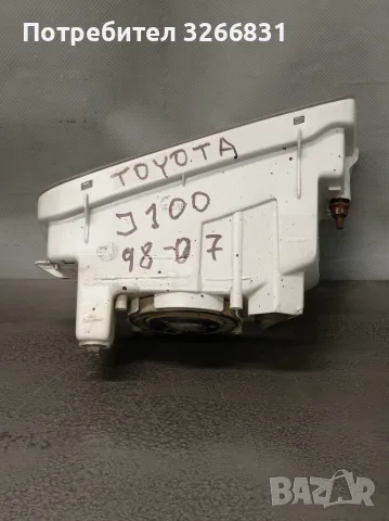 Тойота Ленд Круизер TOYOTA LAND CRUISER J 100 ляв халоген броня , снимка 2 - Части - 55341488