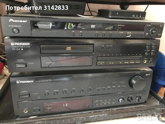 PIONEER/Stereo Receiver RDS+Compact Disk Player+DVD+Тонколони Jamo, снимка 2 - Аудиосистеми - 54450317