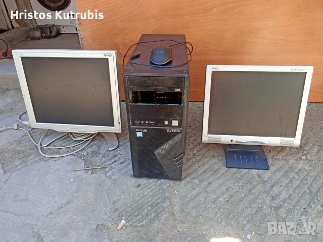 Компютър Intel Core i3 + монитор Philips или NEC + gaming мишка!