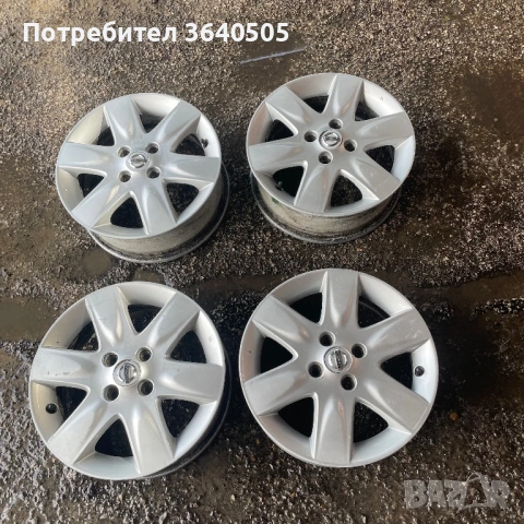 4/100/15 nissan micra, снимка 6 - Гуми и джанти - 54531114