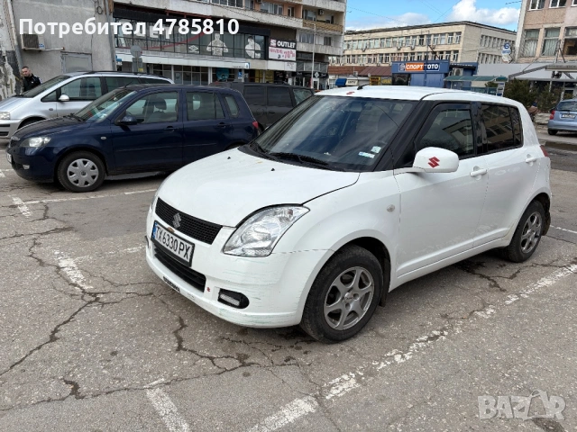 Сузуки Суифт 2005 Бял с АГУ, снимка 15 - Автомобили и джипове - 54073355