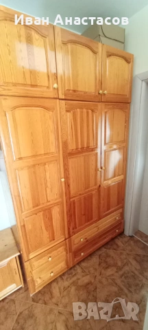 Гардероб от масив , снимка 2 - Гардероби - 54095426