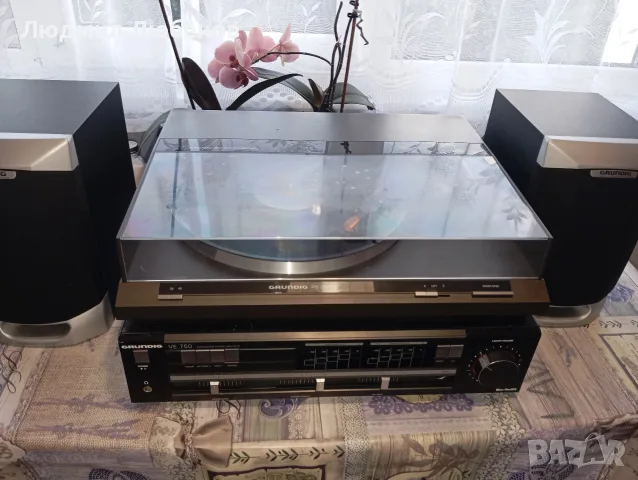 Комплект Grundig Грамофон PS2600,усилвател VE750 и колони UMS12, снимка 8 - Грамофони - 55417035