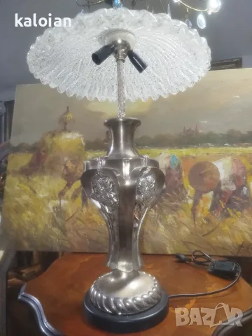 Donatello Argenti. Италианска дизайнерска лампа стил Арт Деко