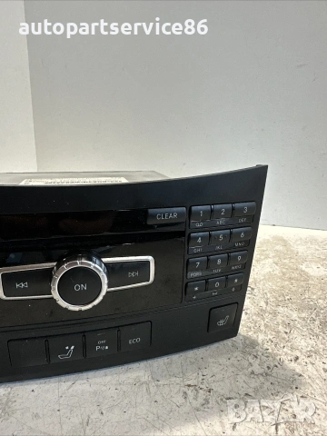 CD плейър за Mercedes W212 2.2 CDI (2012) A2129013804, снимка 2 - Части - 55222292