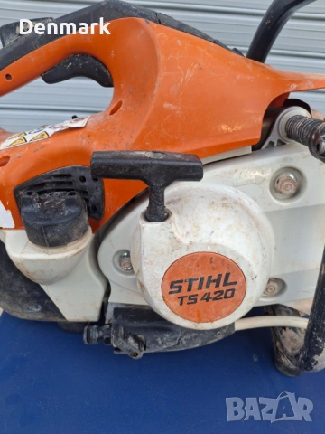 Бензинов фугорез Stihl TS 420 , снимка 2 - Други инструменти - 54895888