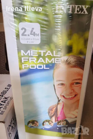 Сглобяем басейн Intex Metal Frame Pool