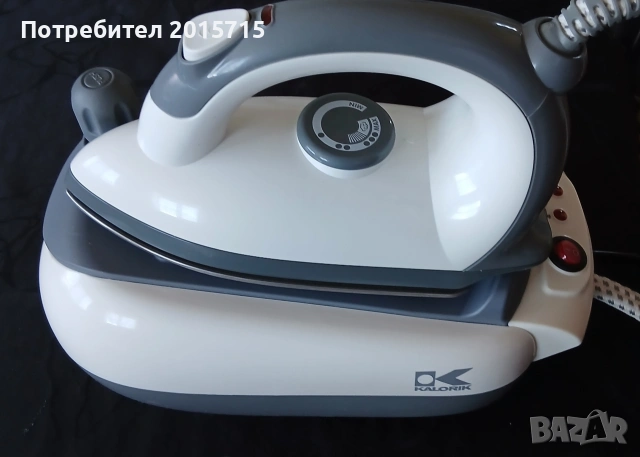 Ютия с парогенератор Kalorik, снимка 3 - Ютии - 54320502