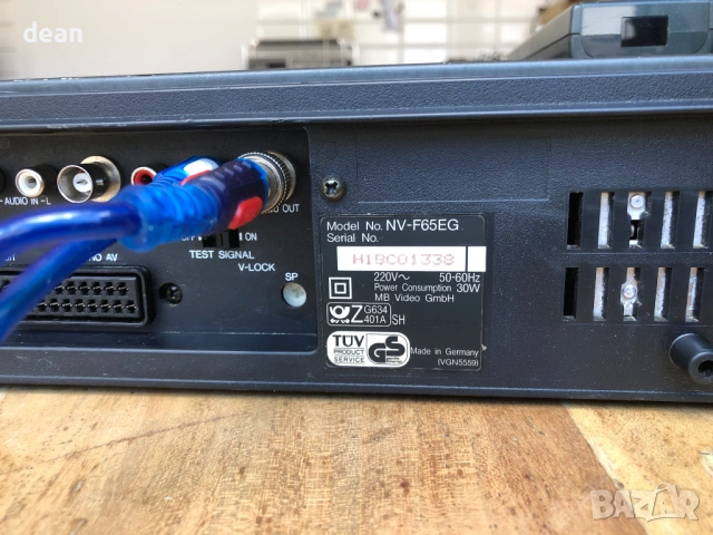 Panasonic Hi-Fi Stereo Video Cassette Recorder, снимка 11 - Плейъри, домашно кино, прожектори - 54804517
