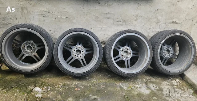 BMW 19" style 313 sportpaket OEM -гуми летни 225/35/19-255/30/19 dot0626, снимка 3 - Гуми и джанти - 55437249