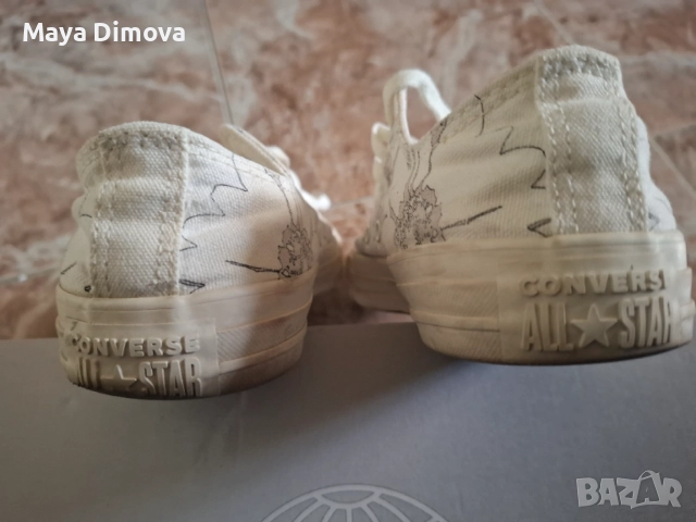 Converse Кецове Chuck Taylor All Star с флорална щампа, снимка 4 - Кецове - 54720837