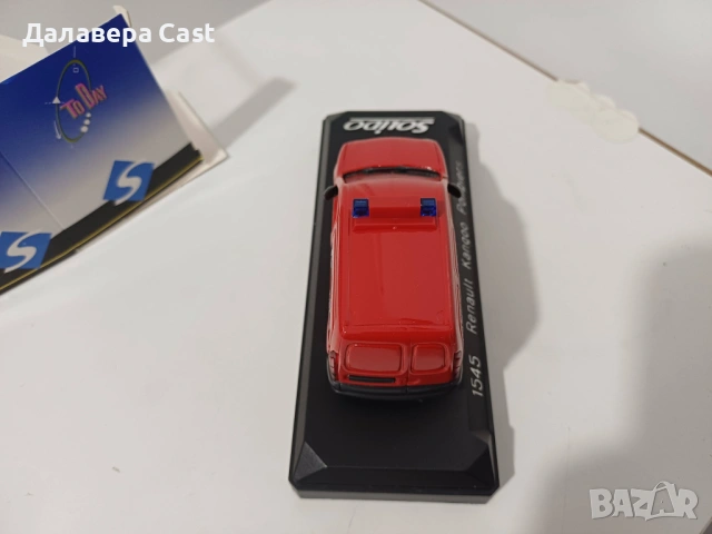 1/43 Renault Kangoo Pompier Solido , снимка 7 - Колекции - 54384902